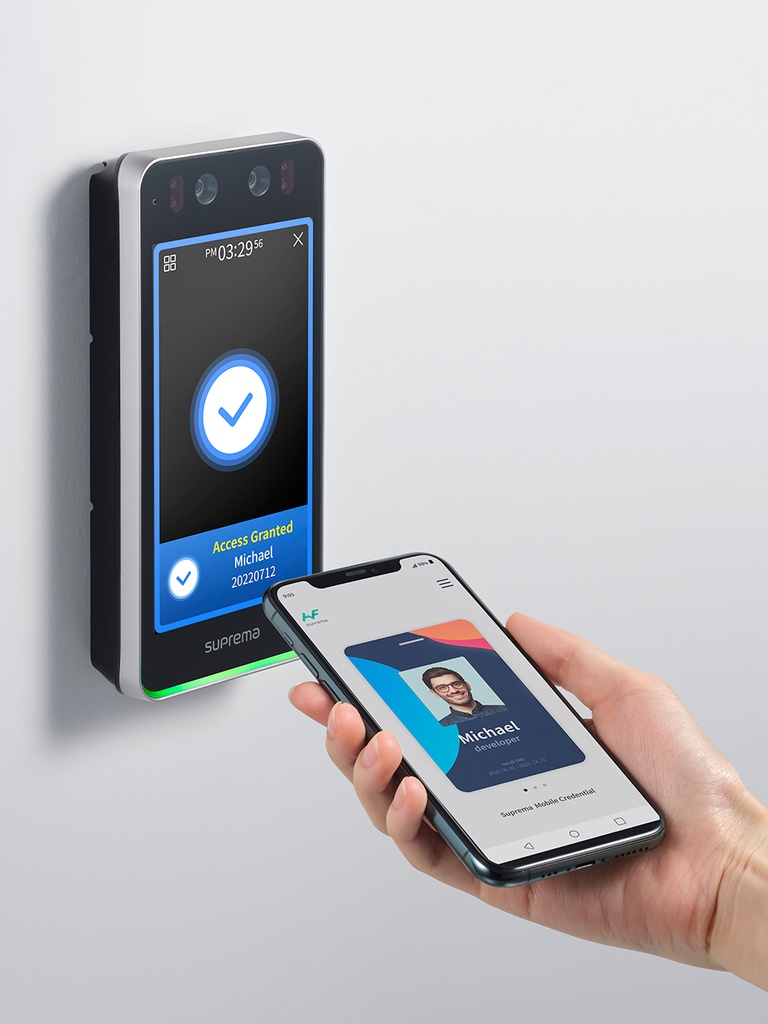 BioStation 3 - Fusion Face Recognition (IR+Visual), Dual RFID 
