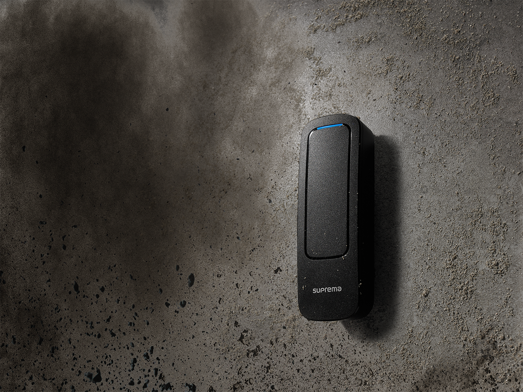 Xpass 2 - Pass Mullion type RF Card reader, Dual RFID