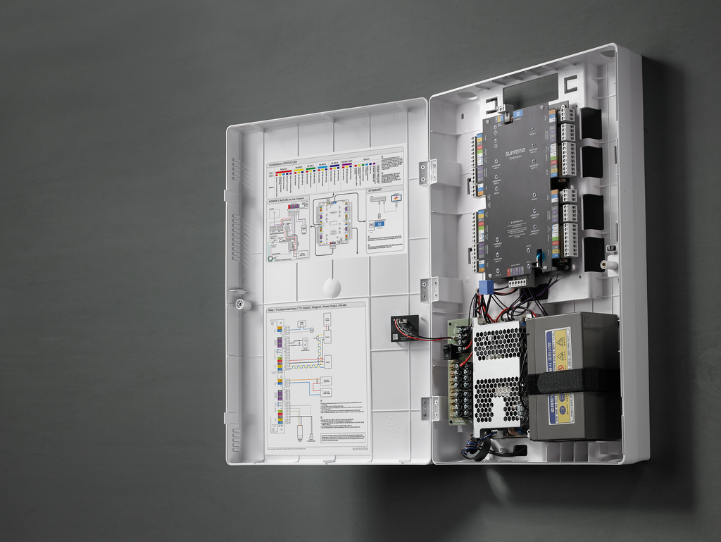 Corestation -APB Plastic Enclosure for CoreStation with power supply (110~240v, 50/60Hz) 
Dimmension : 340mm x 500mm x 90mm