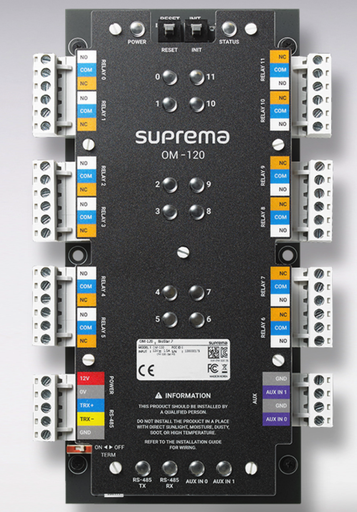 [OM-120] I/O module - Output Control Module (12 outputs)
